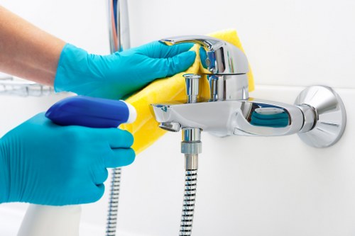 Public liability insurance and safe cleaning service illustration